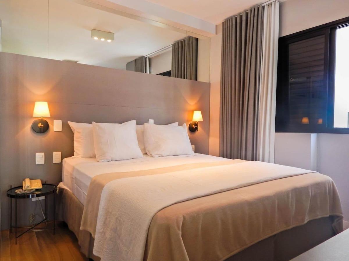 Easy Star - Flat Aconchegante No Hotel Transamerica Bela Cintra - Xa03G São Paulo Buitenkant foto