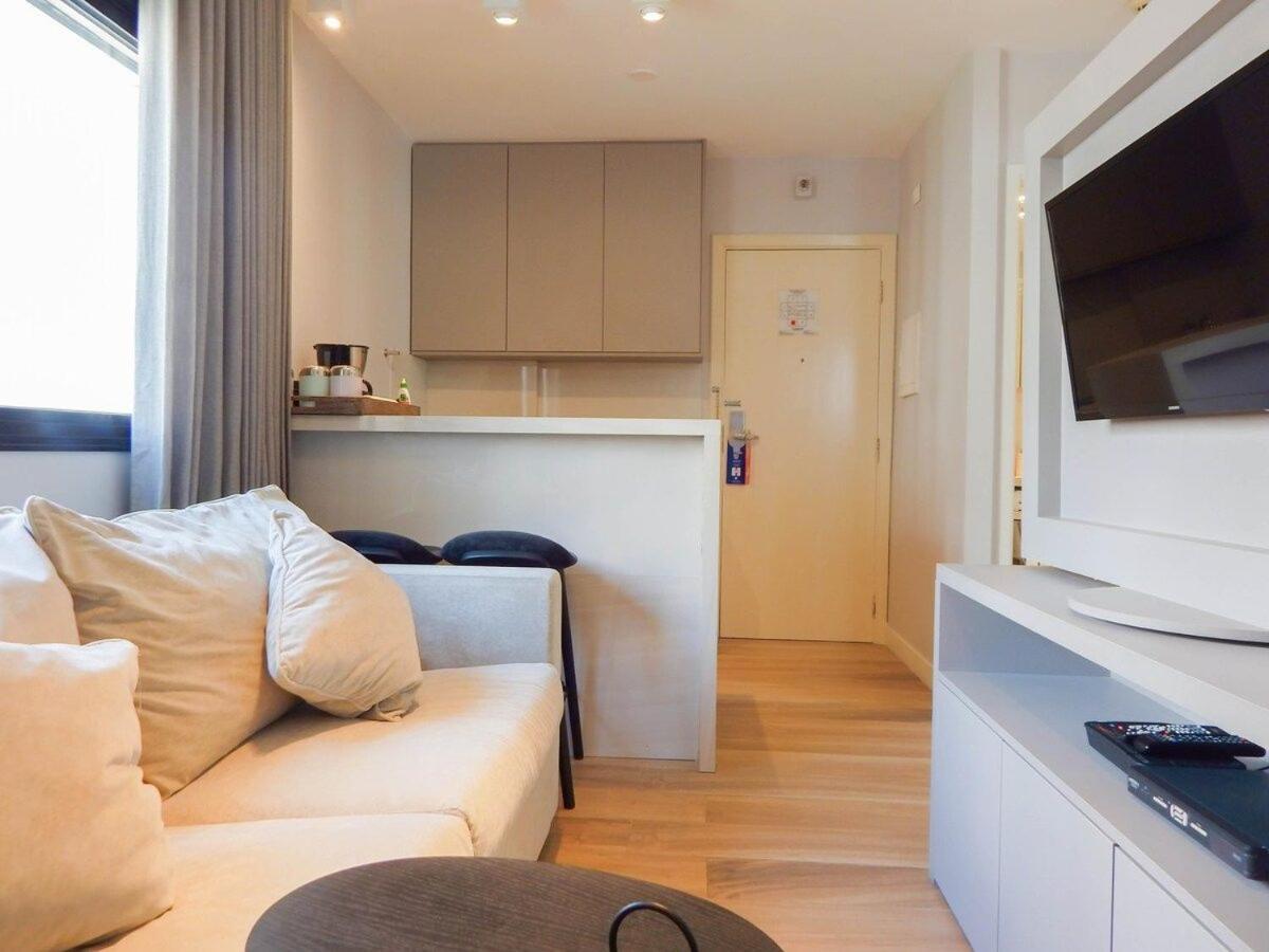 Easy Star - Flat Aconchegante No Hotel Transamerica Bela Cintra - Xa03G São Paulo Buitenkant foto