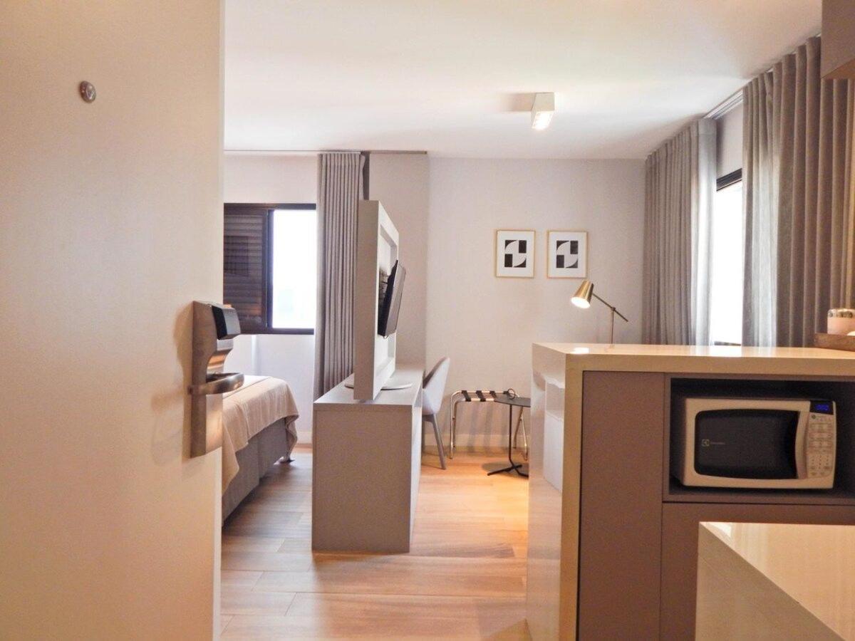 Easy Star - Flat Aconchegante No Hotel Transamerica Bela Cintra - Xa03G São Paulo Buitenkant foto